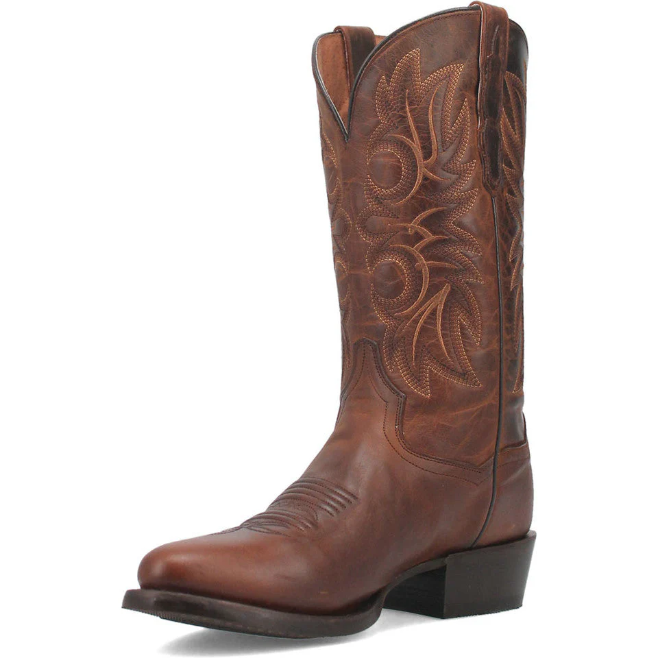 Dan Post Cottonwood Toe Western Rust Copper Medium Boots - Image 8