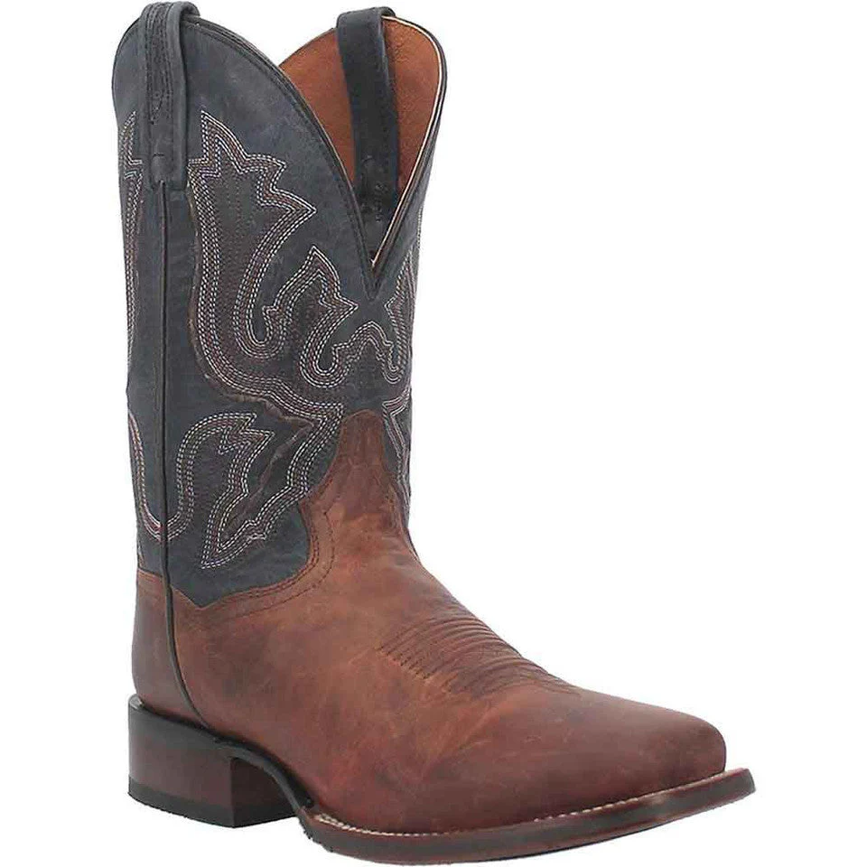 Dan Post Cowboy Certified Winslow Brown Square Toe Leather Boot - Image 2