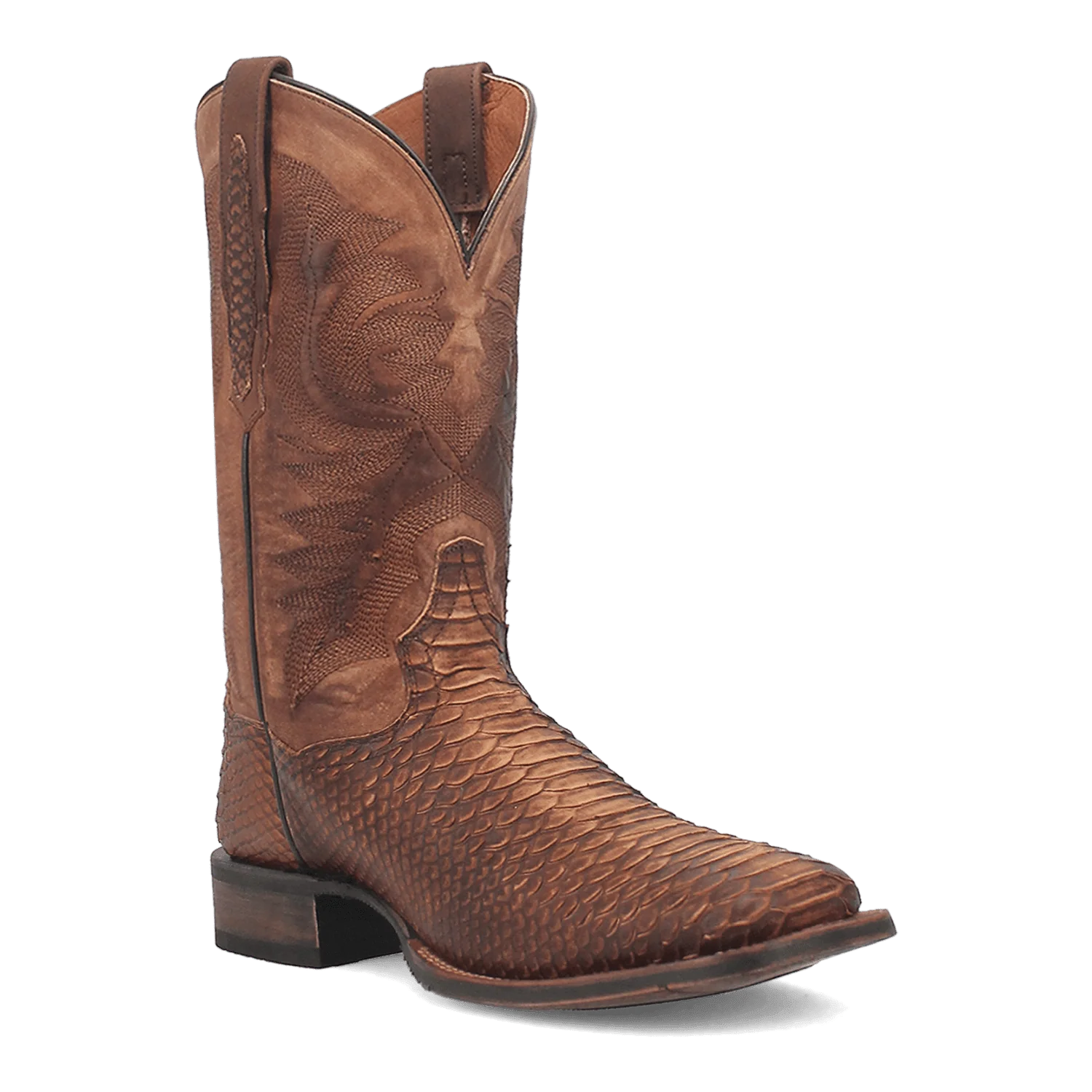 KA FAUX PYTHON PRINT LEATHER