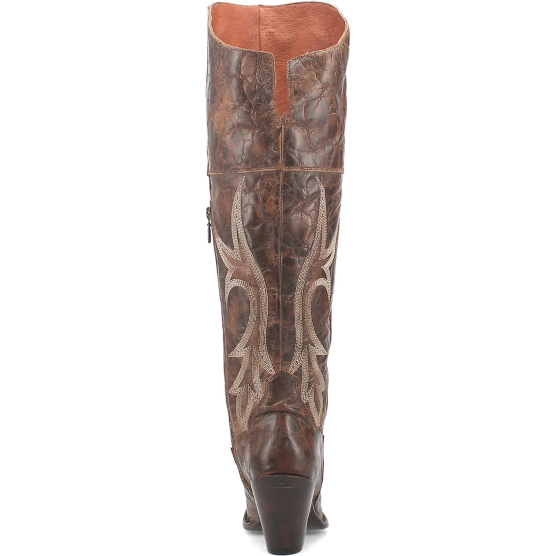 Dan Post Men Brown Jilted 20 Snip Toe Over the Knee Boot - Image 2