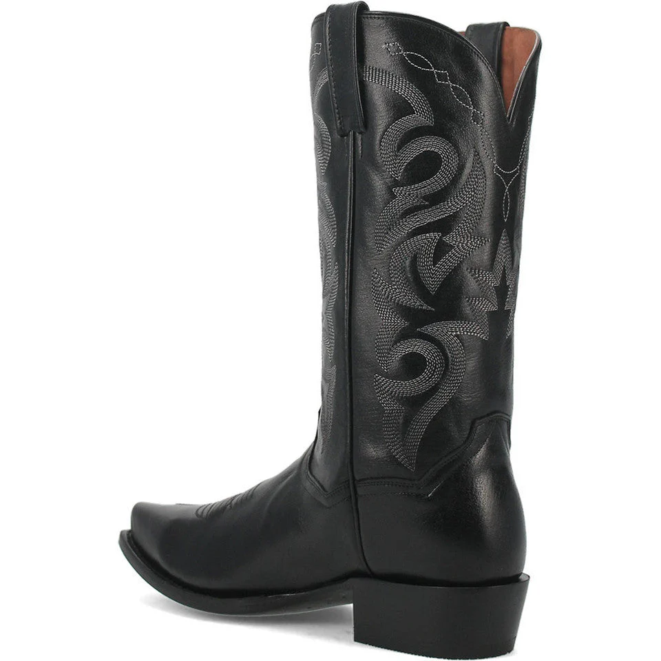 Dan Post Men's Milwaukee Western Black Boots - Image 7