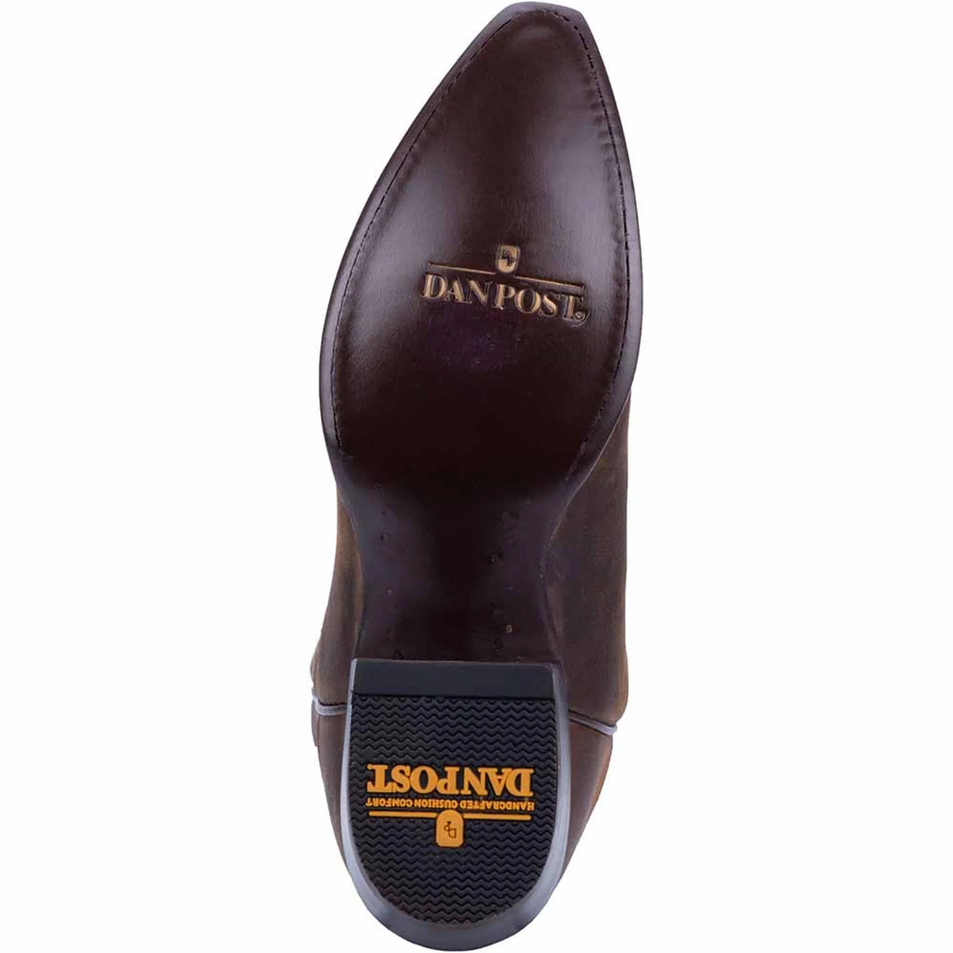 Dan Post Mens Renegade Bay Apache 13 Snip Toe Leather Cowboy Boot - Image 6
