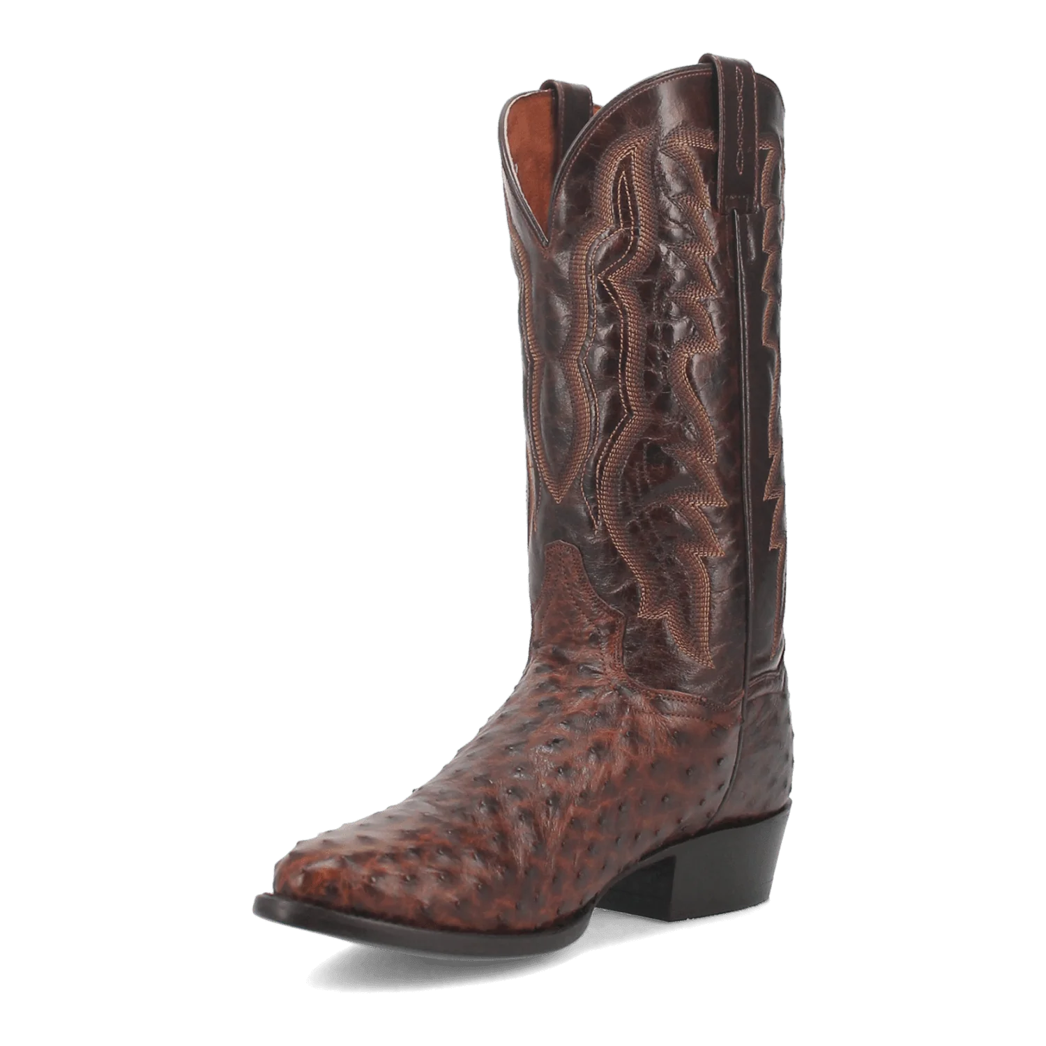 PERSHING FULL QUILL OSTRICH BOOT - Image 8