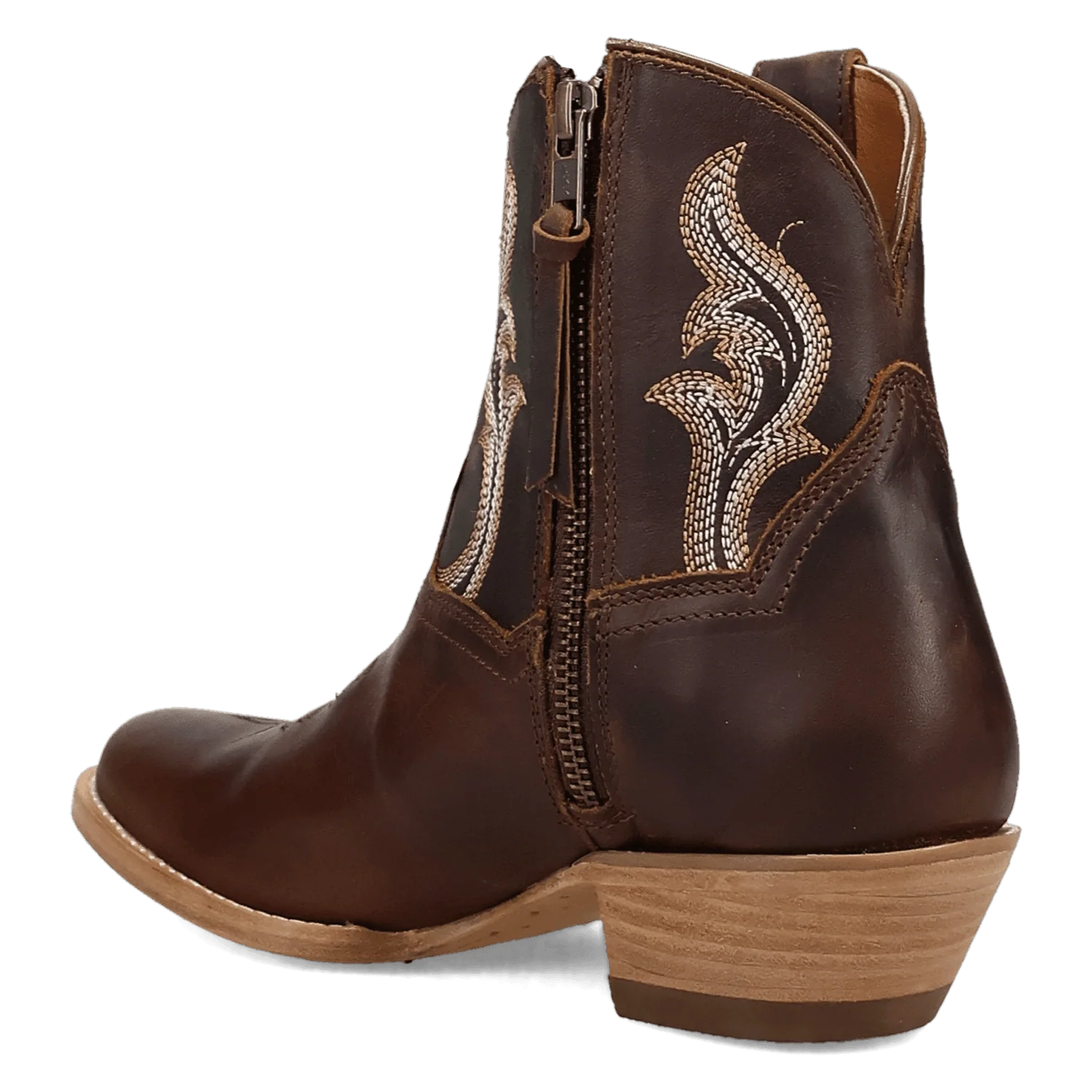RUSTIC CHARM LEATHER BOOTIE - Image 9