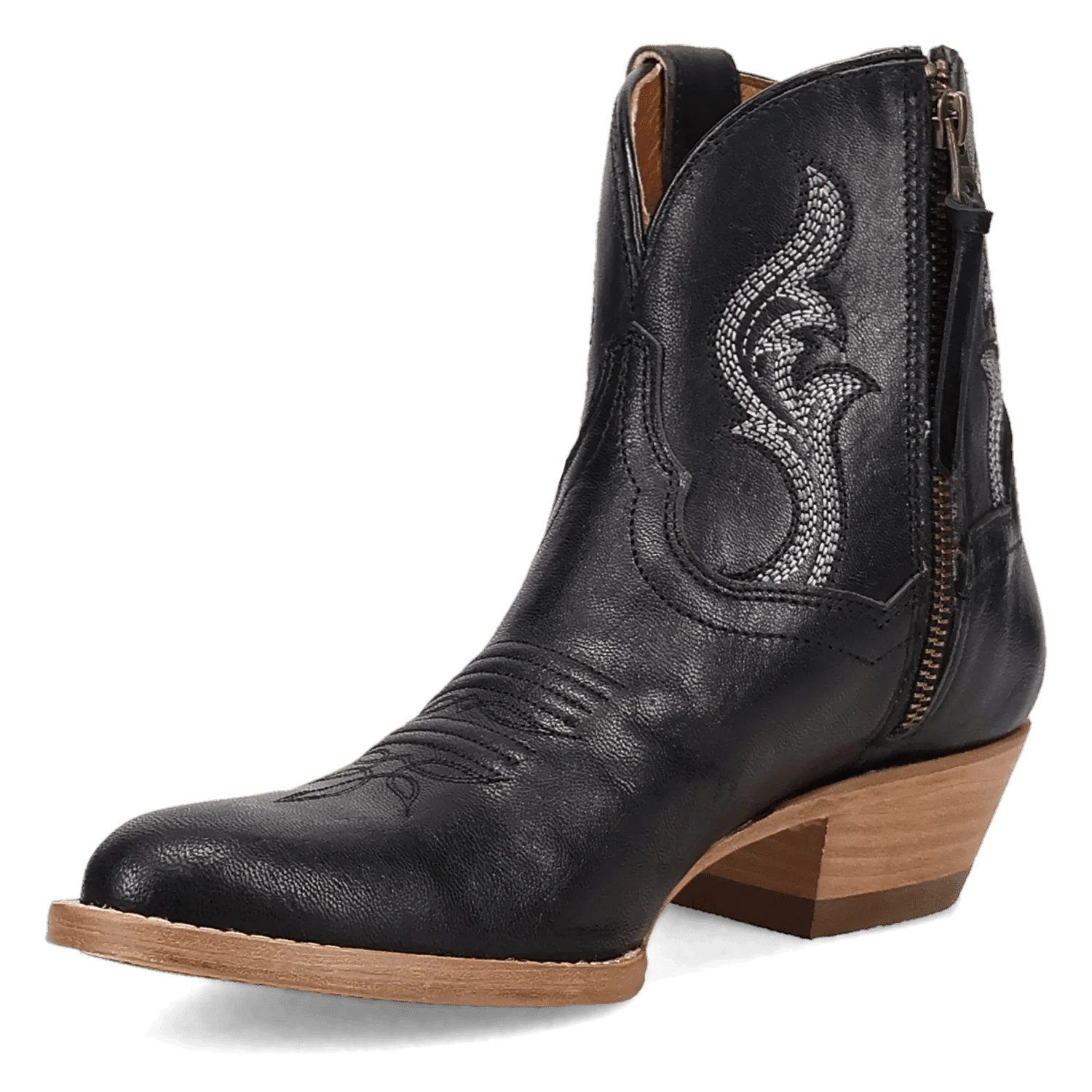 RUSTIC CHARM LEATHER BOOTIE - Image 8