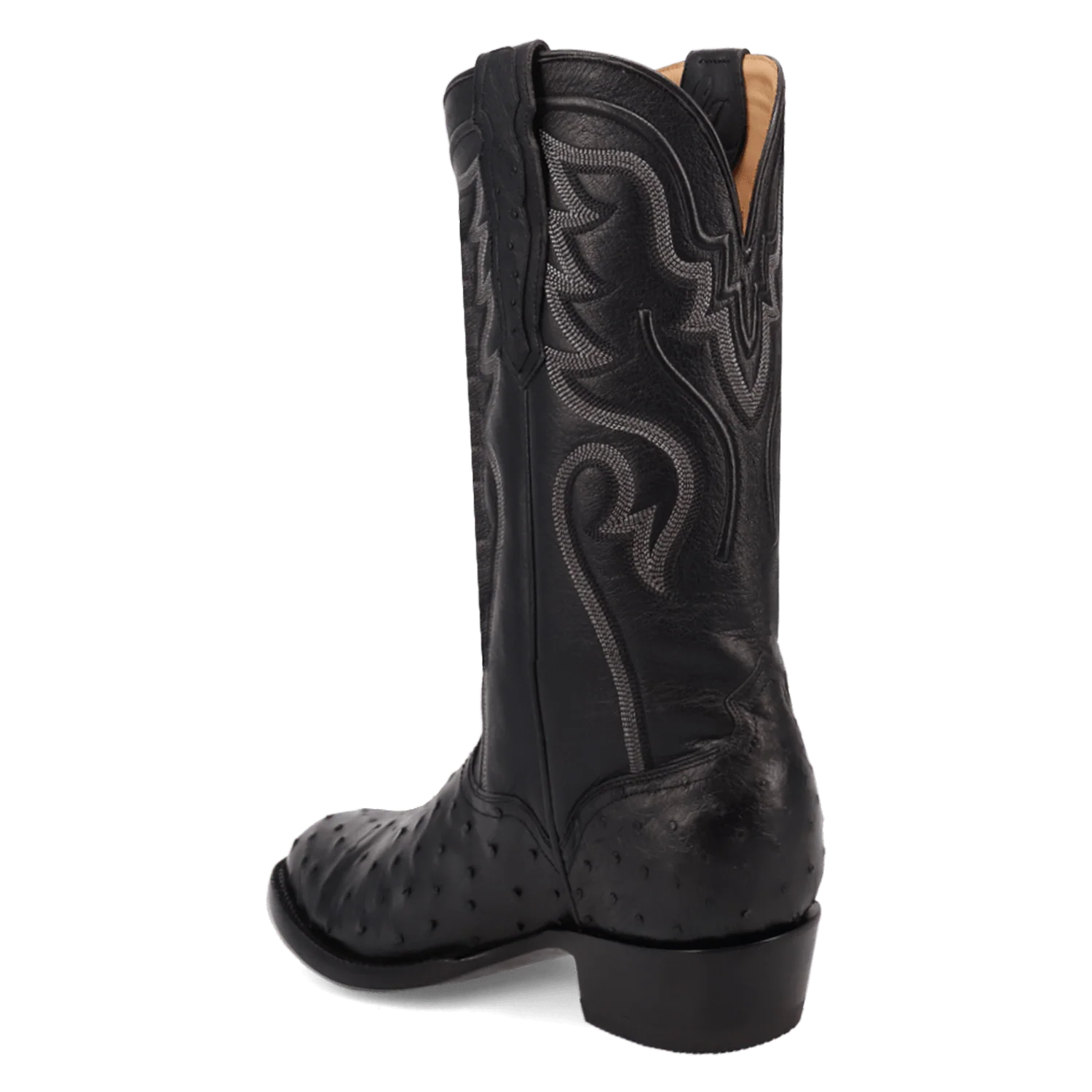 STANFORD FULL QUILL OSTRICH BOOT - Image 9