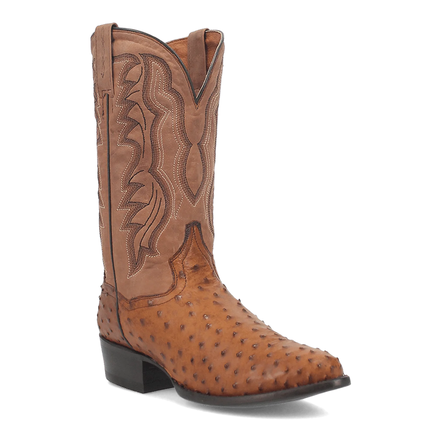 TEMPE FULL QUILL OSTRICH BOOT