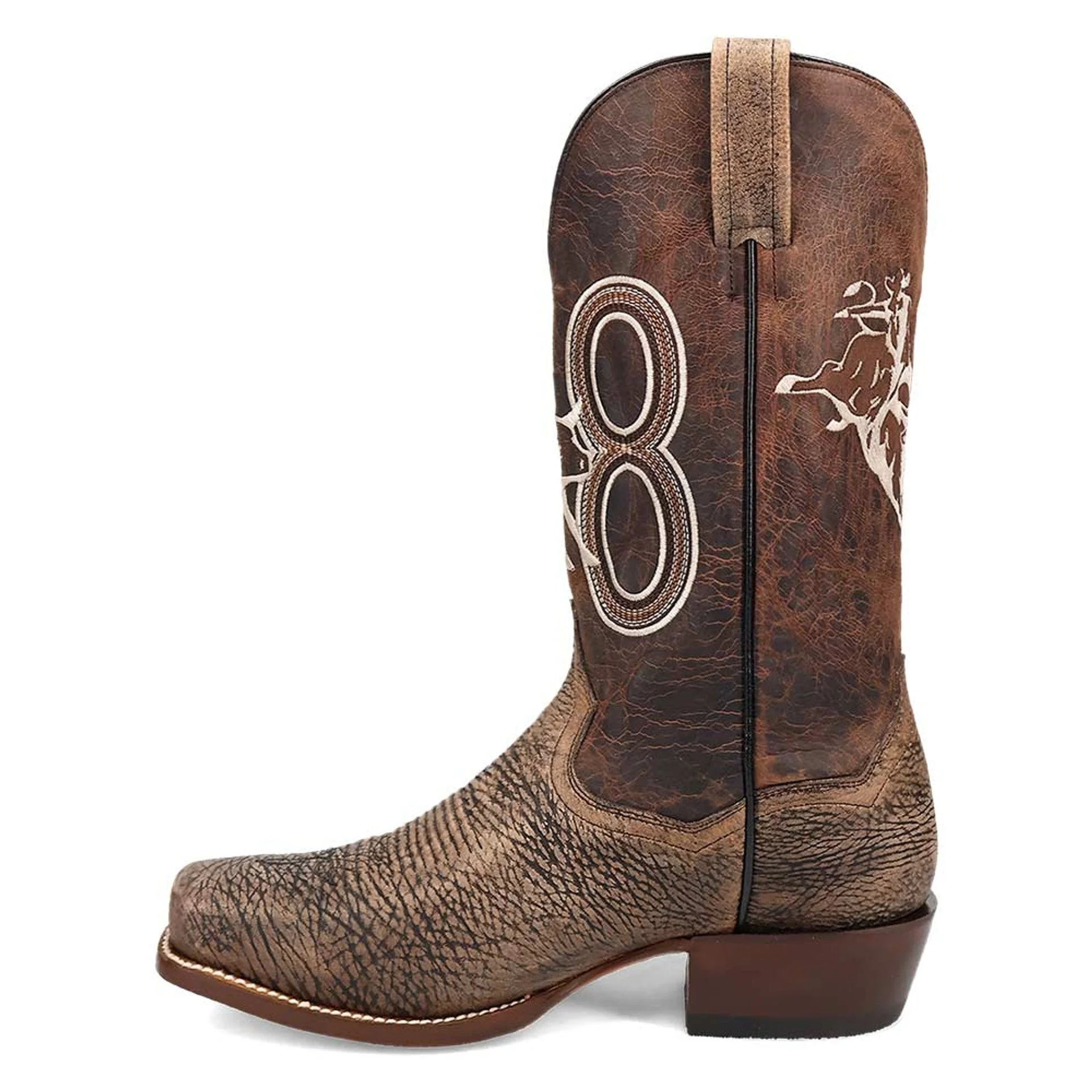Dan Post The Dirt Show Bison Leather Cowboy Boots - Image 6