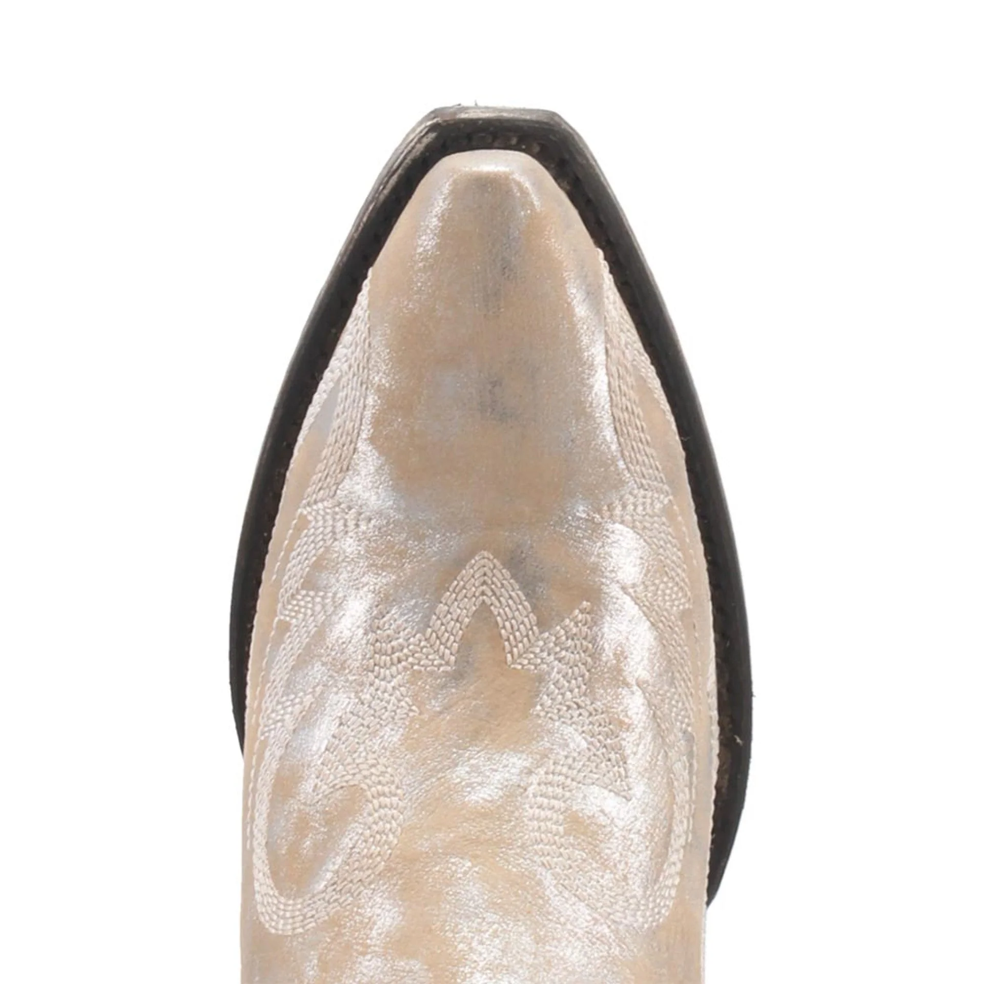 Dan Post Women Frost Bite Silver Glacial Finish 12 Snip Toe Cowboy Boot - Image 6