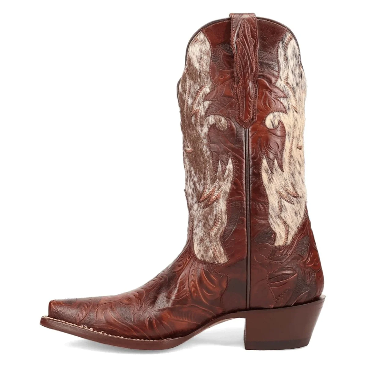Dan Post Women's Andrinna Snip Toe Leather Boots - Brown DP7020 - Image 3
