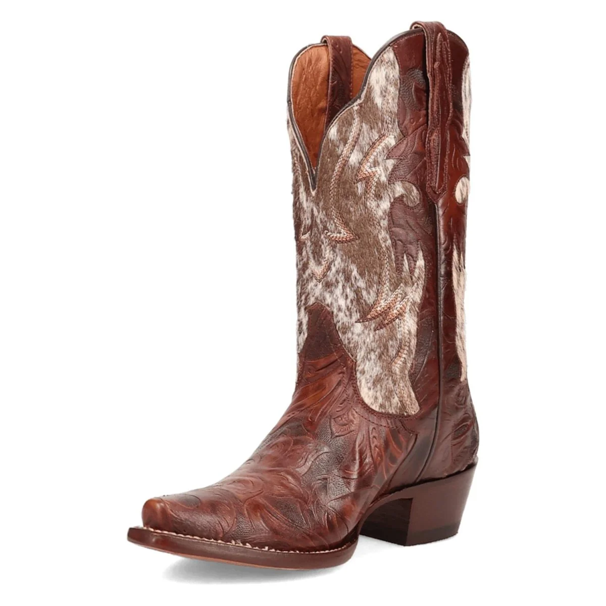 Dan Post Women's Andrinna Snip Toe Leather Boots - Brown DP7020 - Image 8
