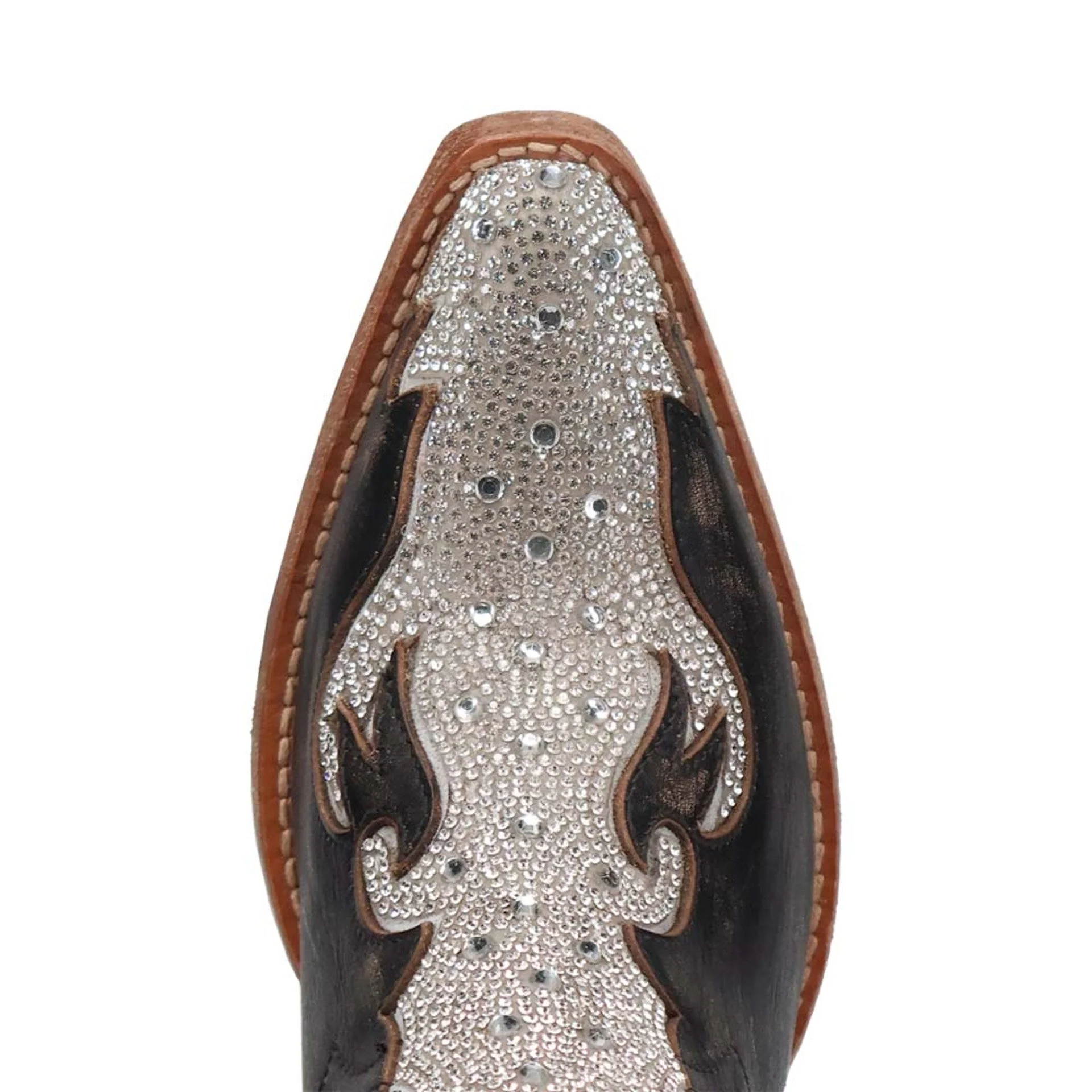Dan Post Women's Crystal Black Snip Ankle Bootie - Image 5