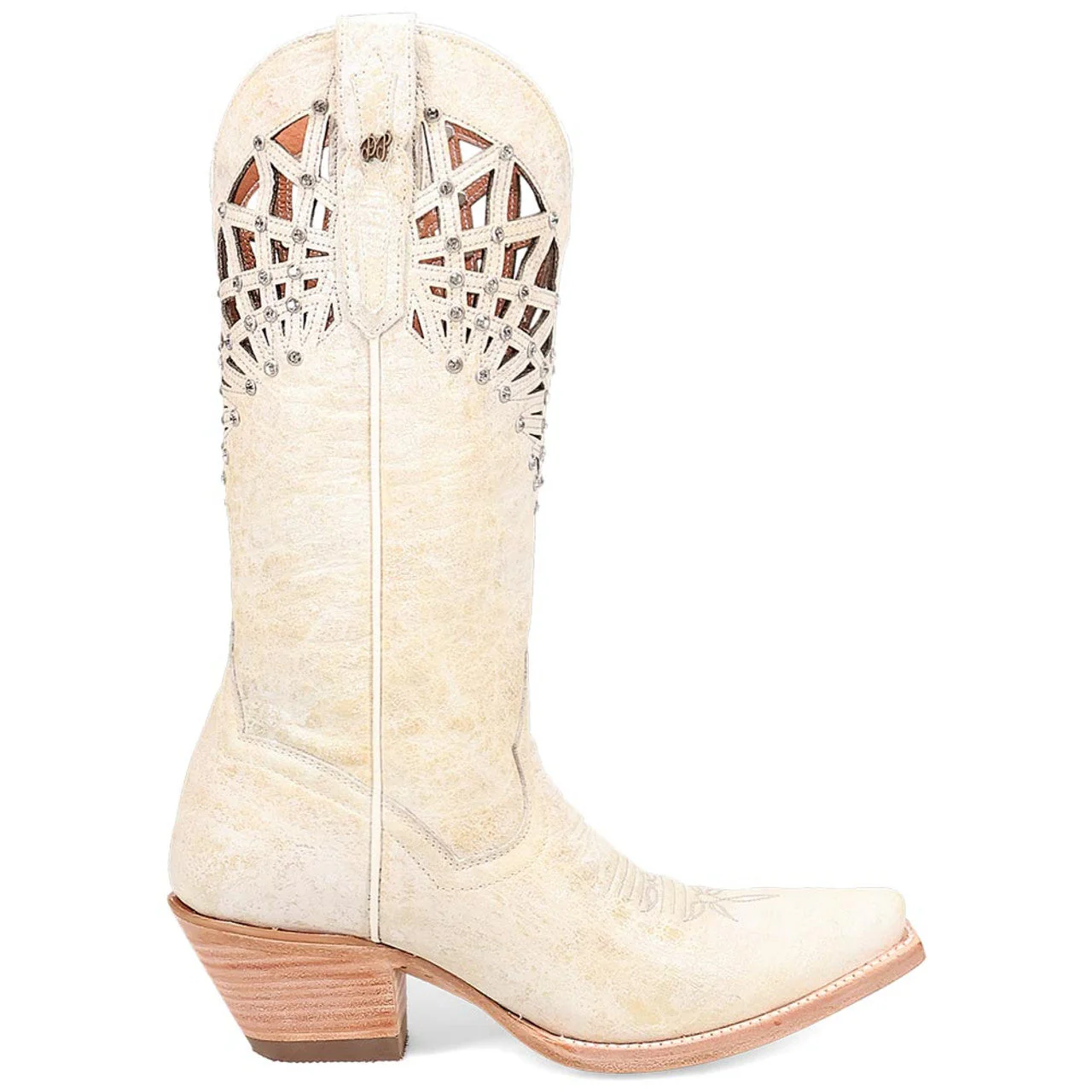 Dan Post Women's Miley Bone Snip Toe Medium Cowboy Boots - Image 3