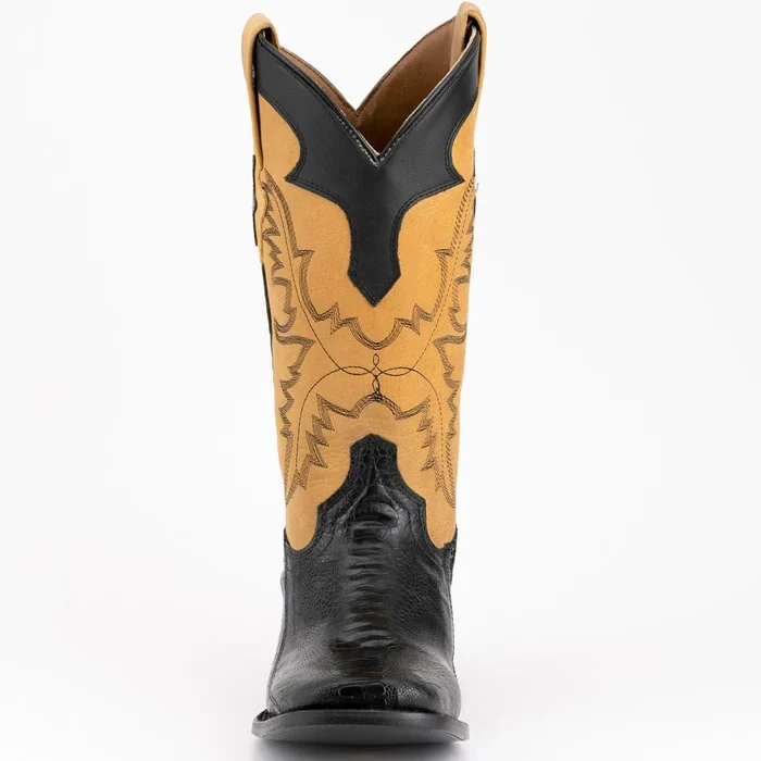 Men's Genuine Exotic Animal Skin Ferrini Hornback Crocodile Card Holder by Ferrini USA - Image 5