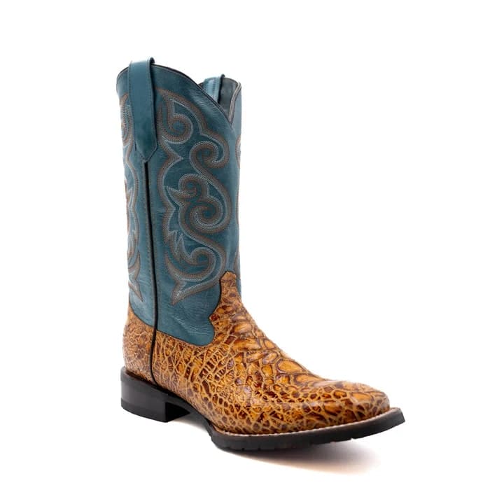 Men's Genuine Exotic Animal Skin Ferrini Hornback Crocodile Card Holder by Ferrini USA