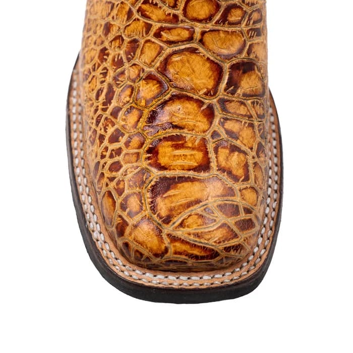 Men's Genuine Exotic Animal Skin Ferrini Hornback Crocodile Card Holder by Ferrini USA - Image 3