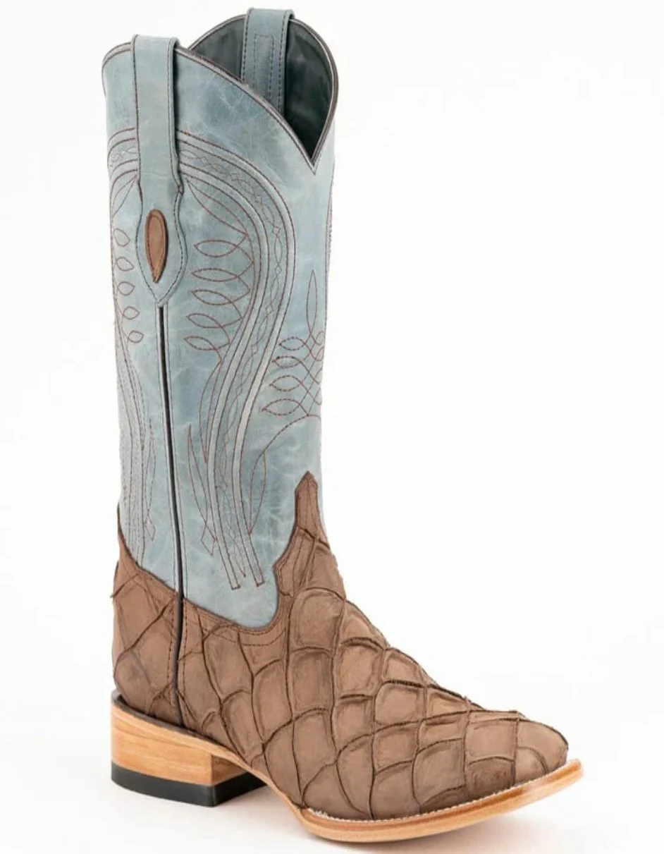Men's Genuine Exotic Animal Skin Ferrini Hornback Crocodile Card Holder by Ferrini USA - Image 4