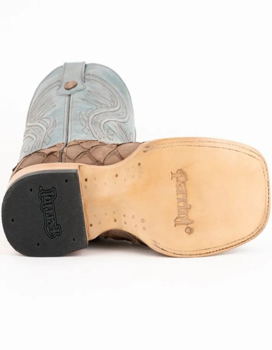 Men's Genuine Exotic Animal Skin Ferrini Hornback Crocodile Card Holder by Ferrini USA - Image 6