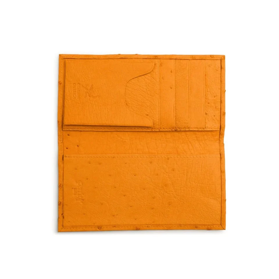 Men's Genuine Exotic Animal Skin Ferrini Hornback Crocodile Card Holder by Ferrini USA - Image 2