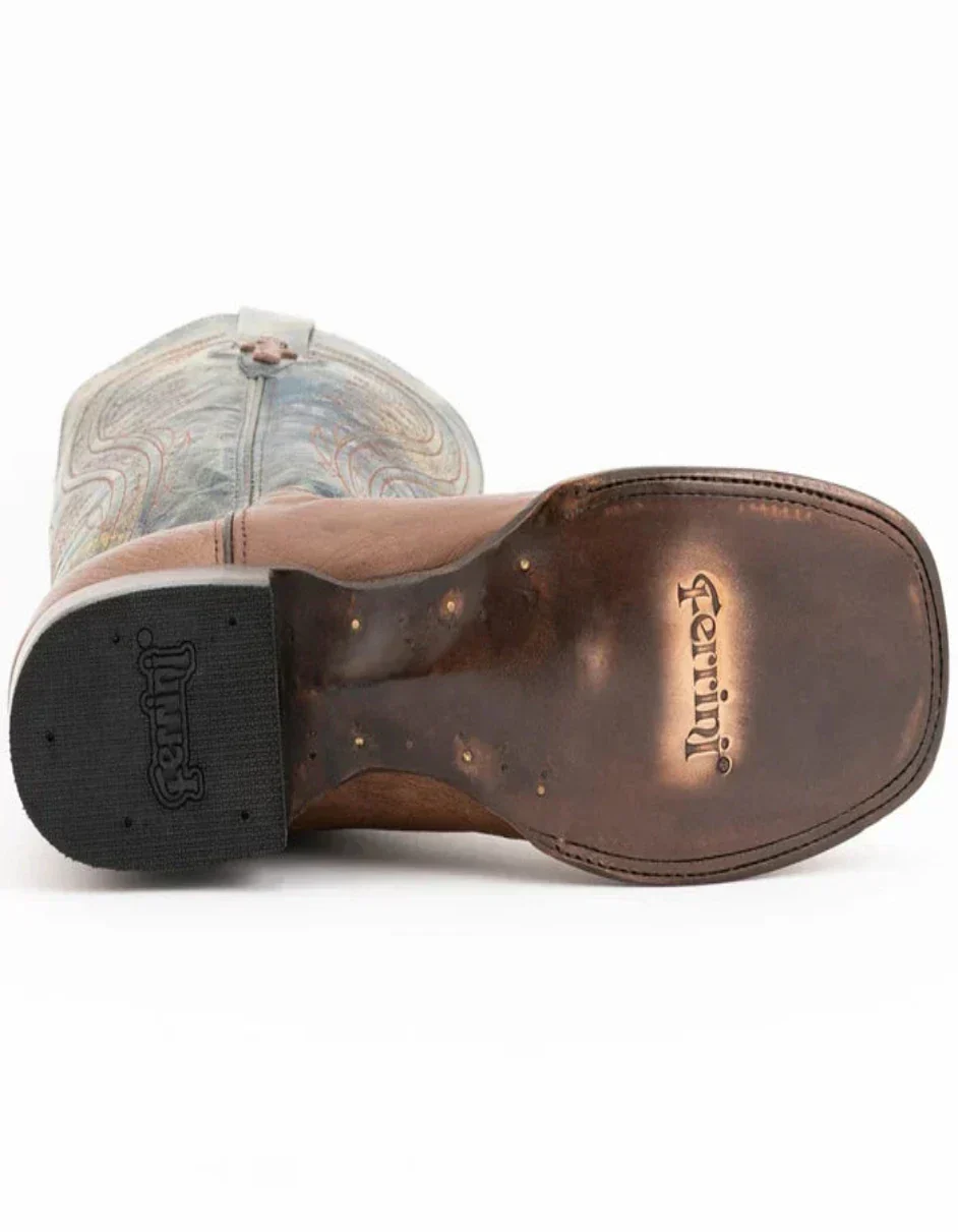Men's Genuine Exotic Animal Skin Ferrini Hornback Crocodile Card Holder by Ferrini USA - Image 6