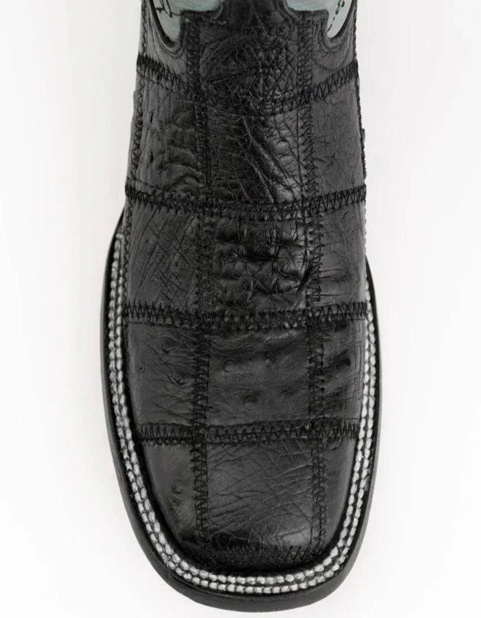 Men's Genuine Exotic Animal Skin Ferrini Hornback Crocodile Card Holder by Ferrini USA - Image 2
