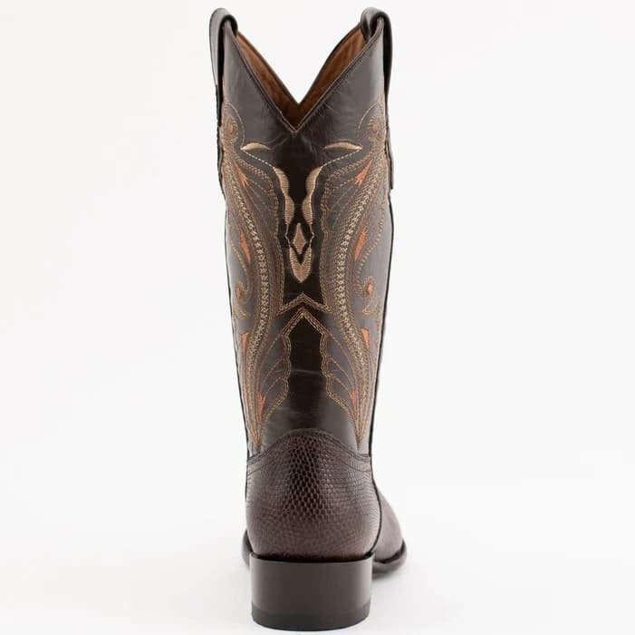 Men's Genuine Exotic Animal Skin Ferrini Hornback Crocodile Card Holder by Ferrini USA - Image 4