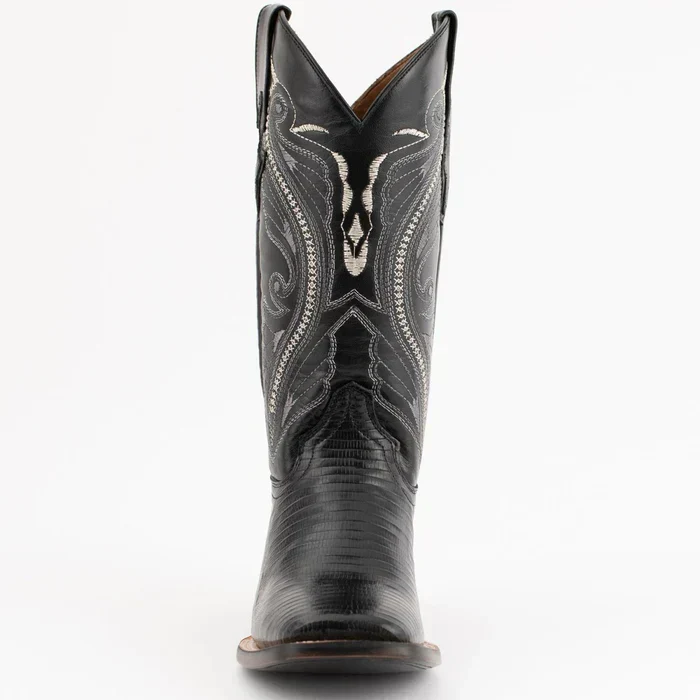 Men's Genuine Exotic Animal Skin Ferrini Hornback Crocodile Card Holder by Ferrini USA - Image 4