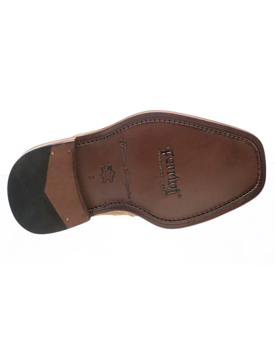 Men's Genuine Exotic Animal Skin Ferrini Hornback Crocodile Card Holder by Ferrini USA - Image 2