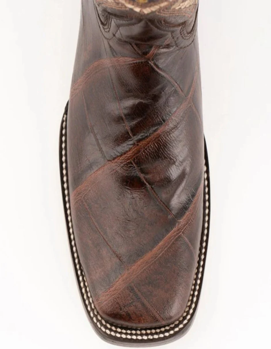 Men's Genuine Exotic Animal Skin Ferrini Hornback Crocodile Card Holder by Ferrini USA - Image 3