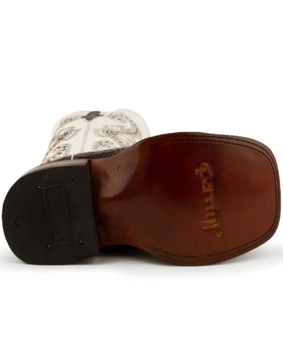 Men's Genuine Exotic Animal Skin Ferrini Hornback Crocodile Card Holder by Ferrini USA - Image 2