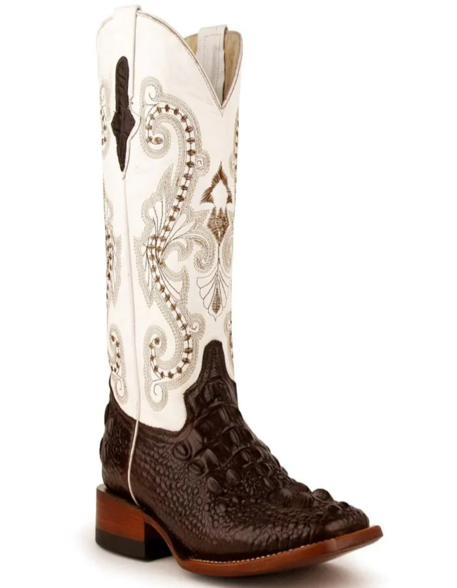 Men's Genuine Exotic Animal Skin Ferrini Hornback Crocodile Card Holder by Ferrini USA - Image 5
