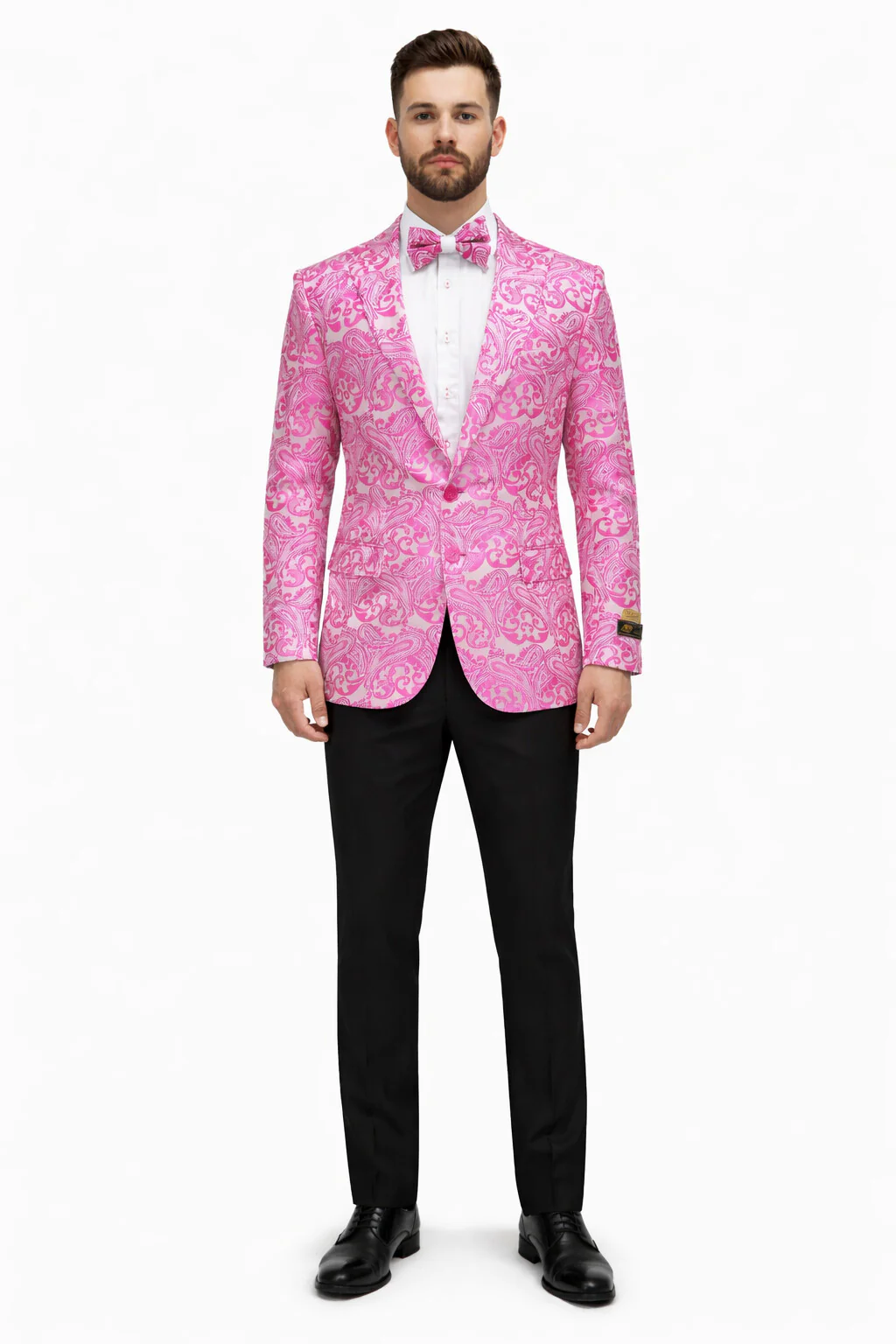 Fuchsia Unique Men's Floral Fancy