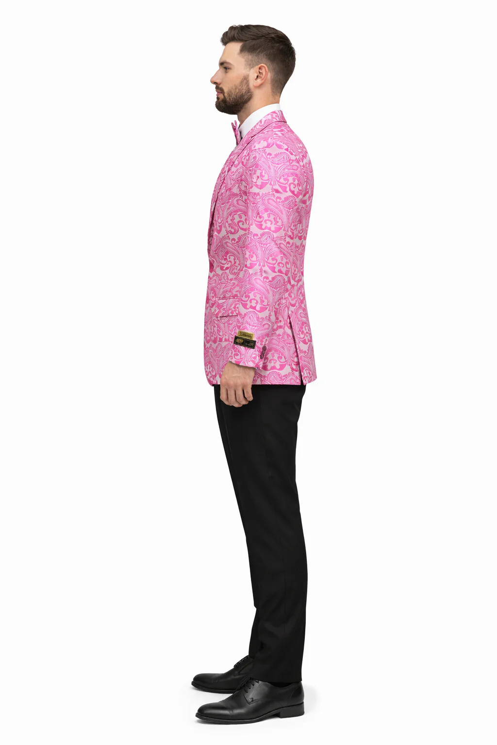 Fuchsia Unique Men's Floral Fancy - Image 3