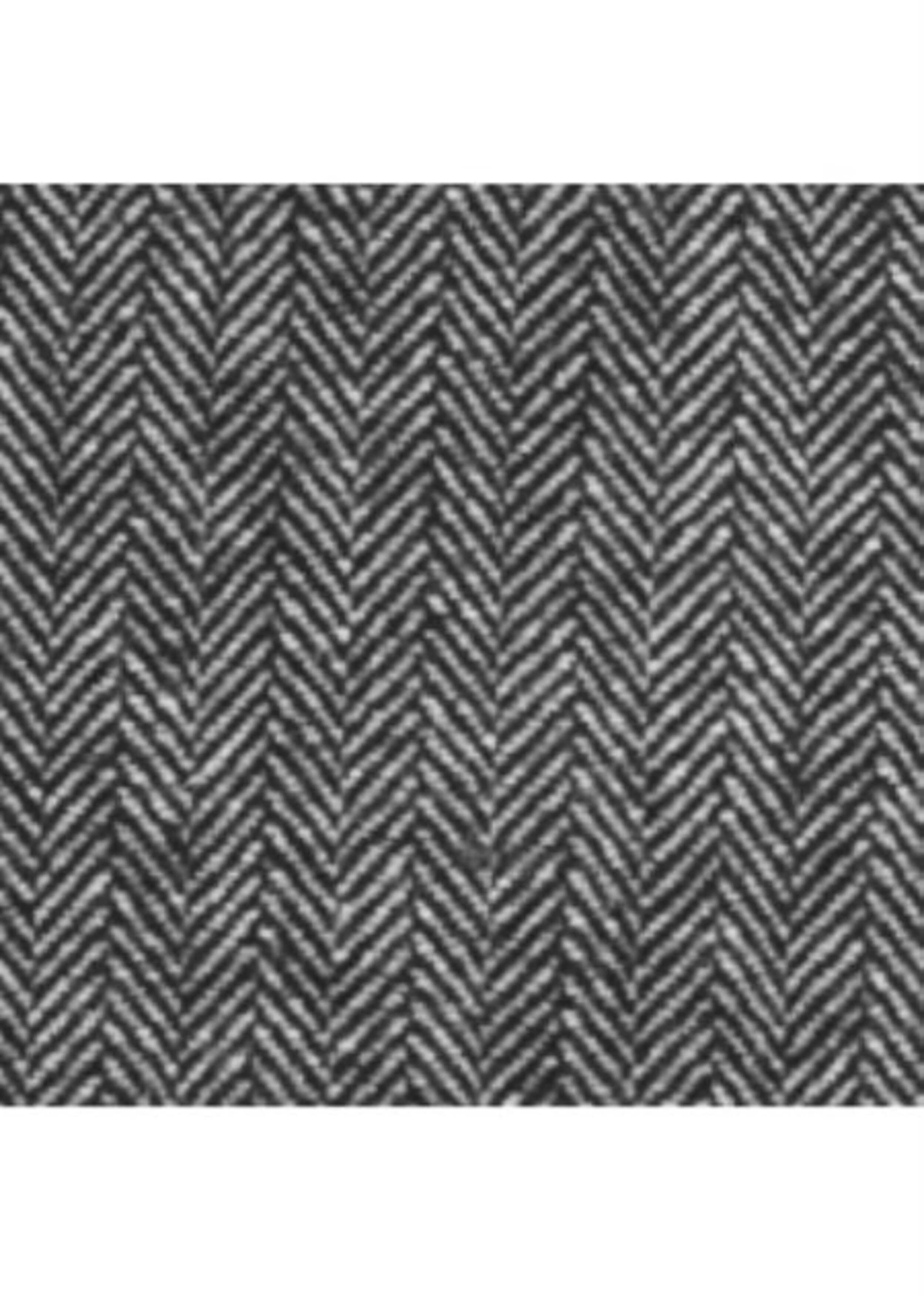 Full Length men's Ankle length Top Coat / Overcoat In Grey Herringbone - Mens Overcoat - Image 4