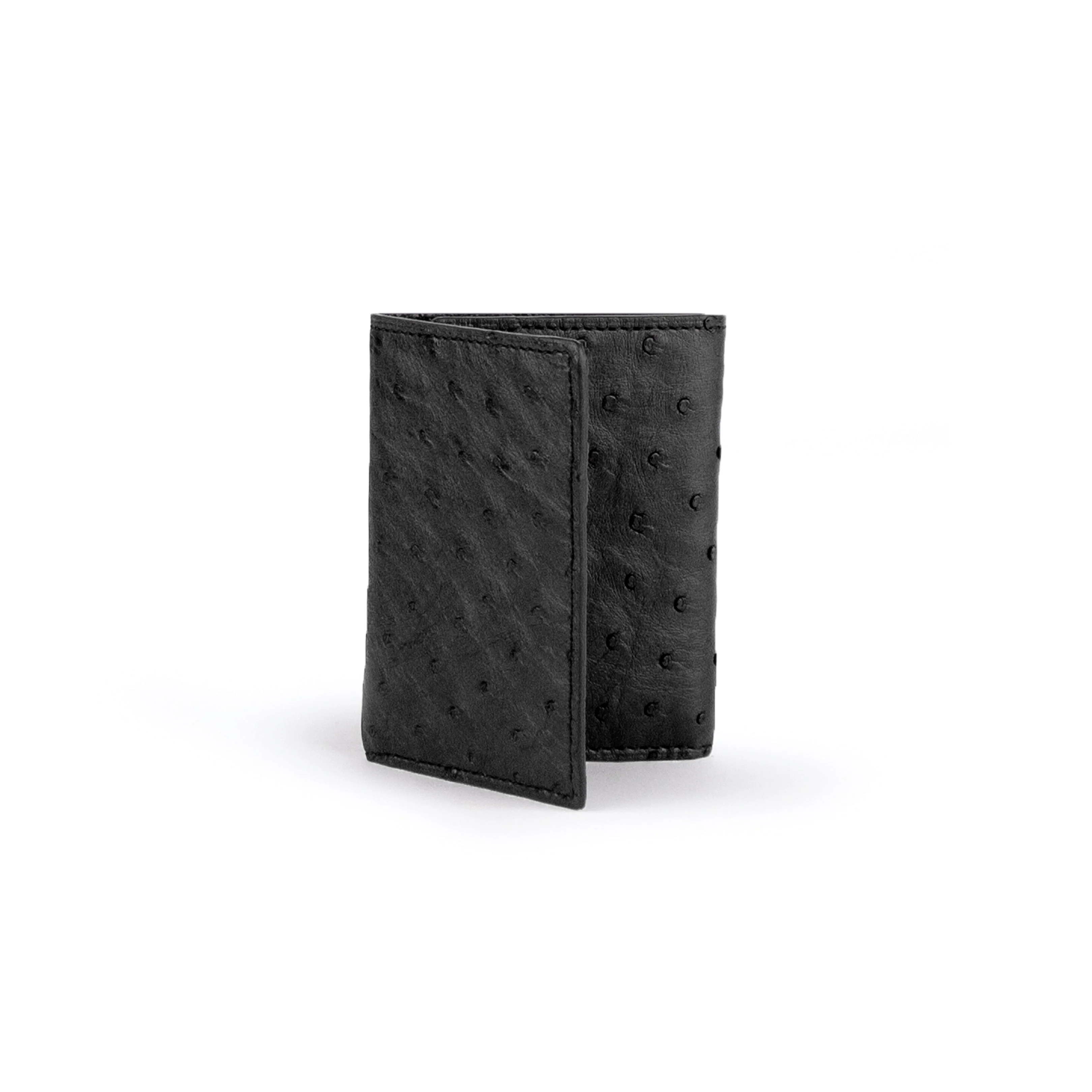 Ferrini Full Quill Ostrich Trifold