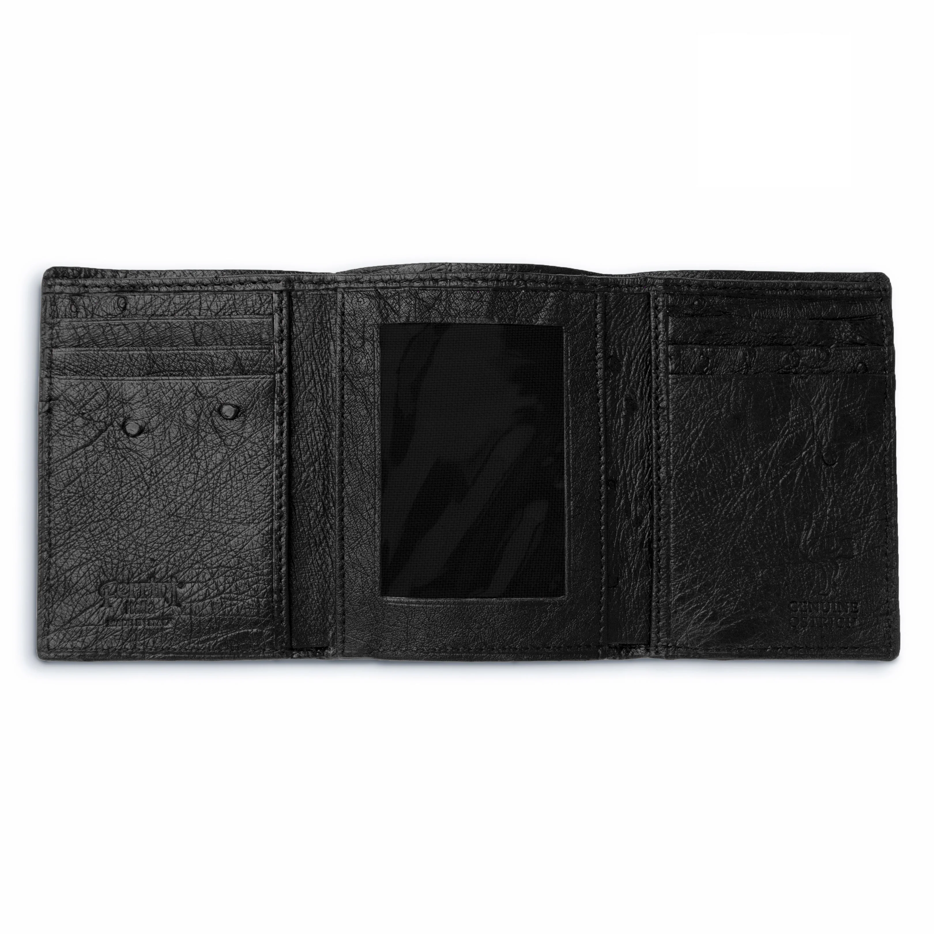 Ferrini Full Quill Ostrich Trifold - Image 2