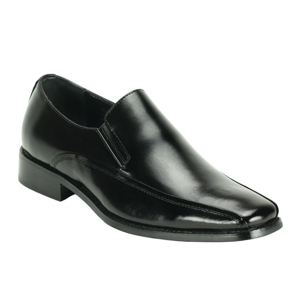 Giorgio Venturi Leather Slip-On Loafers