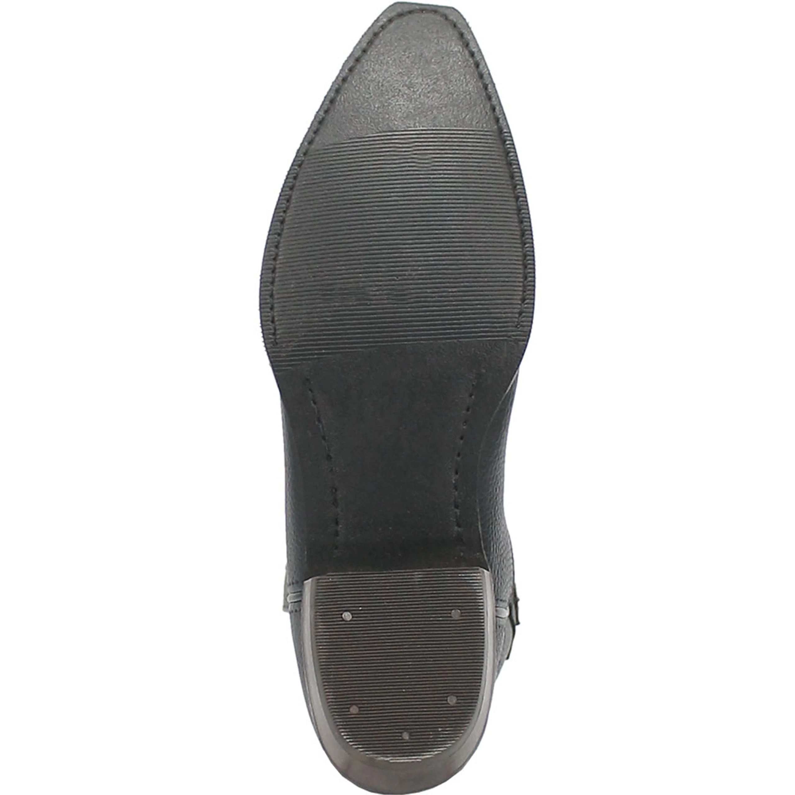Dingo Gold Rush Black Leather Snip Toe Western Boots - Image 4
