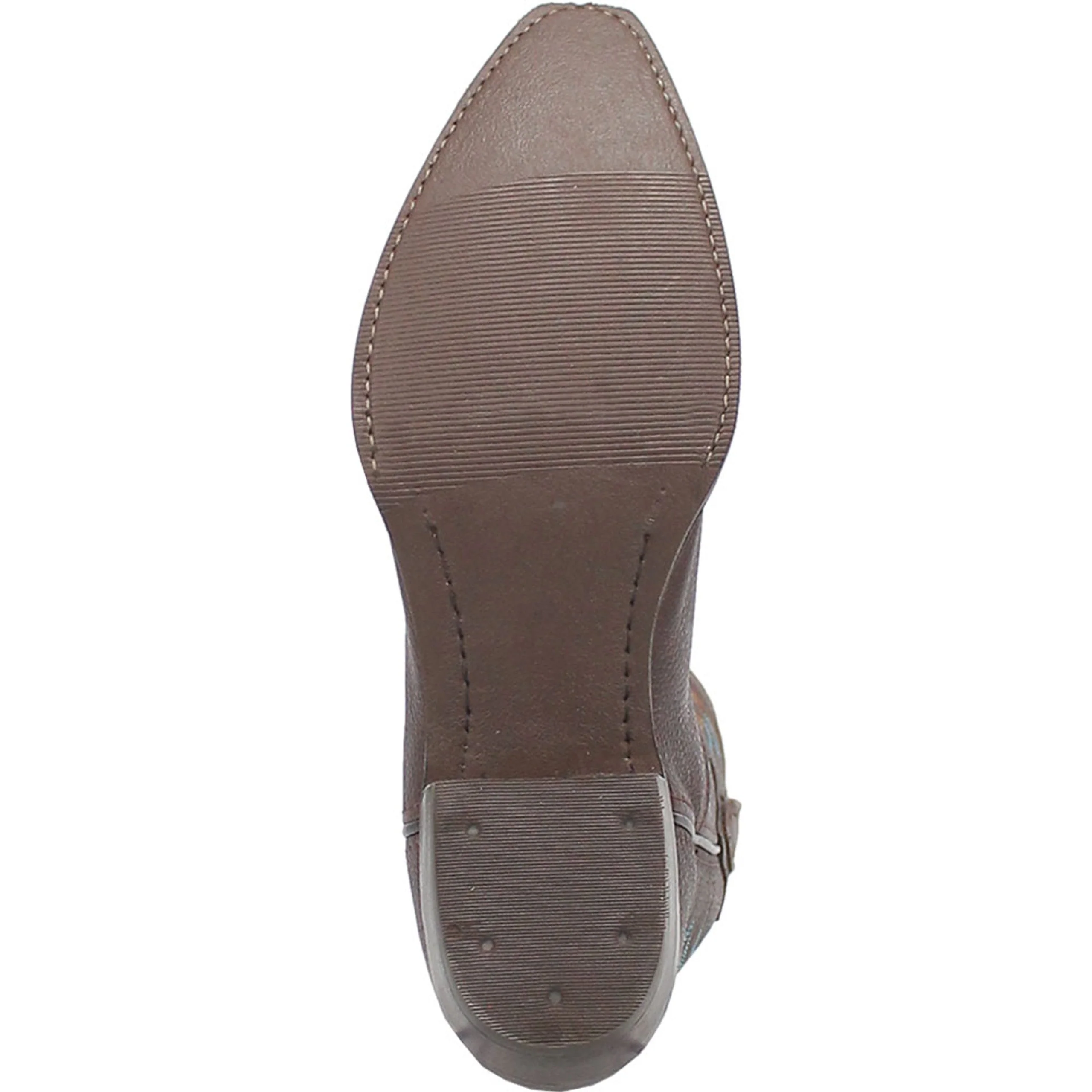 Dingo Gold Rush Brown Leather Snip Toe Western Boots - Image 5