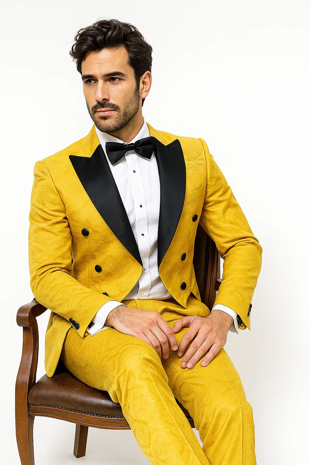 Gold Victorian Tuxedo - Image 4