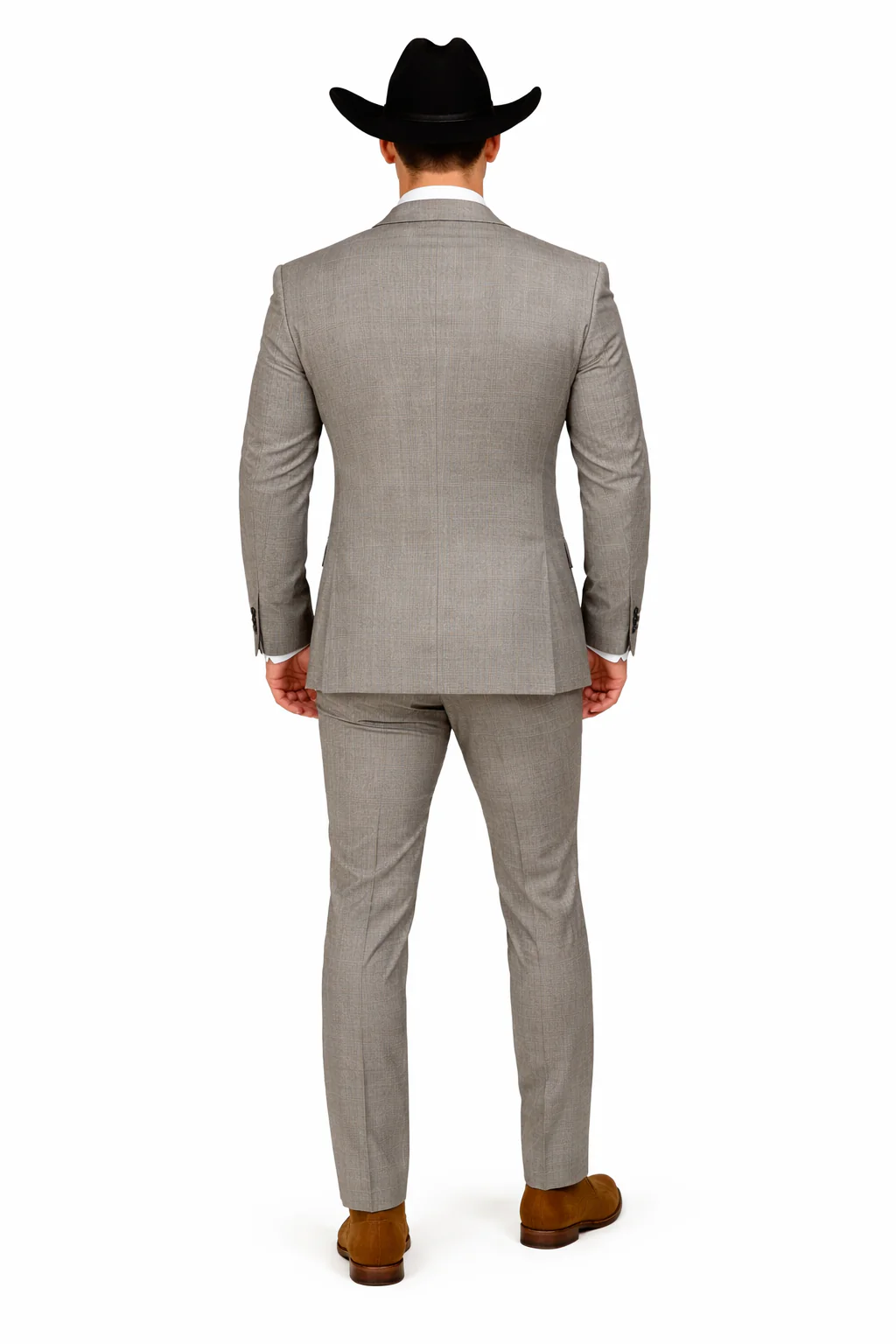 Grey and Pink Suits Including Shirt and Tie - Image 2