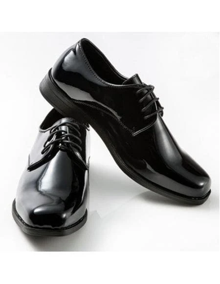 Groomsmen Black Shoes by Ferrini Boot