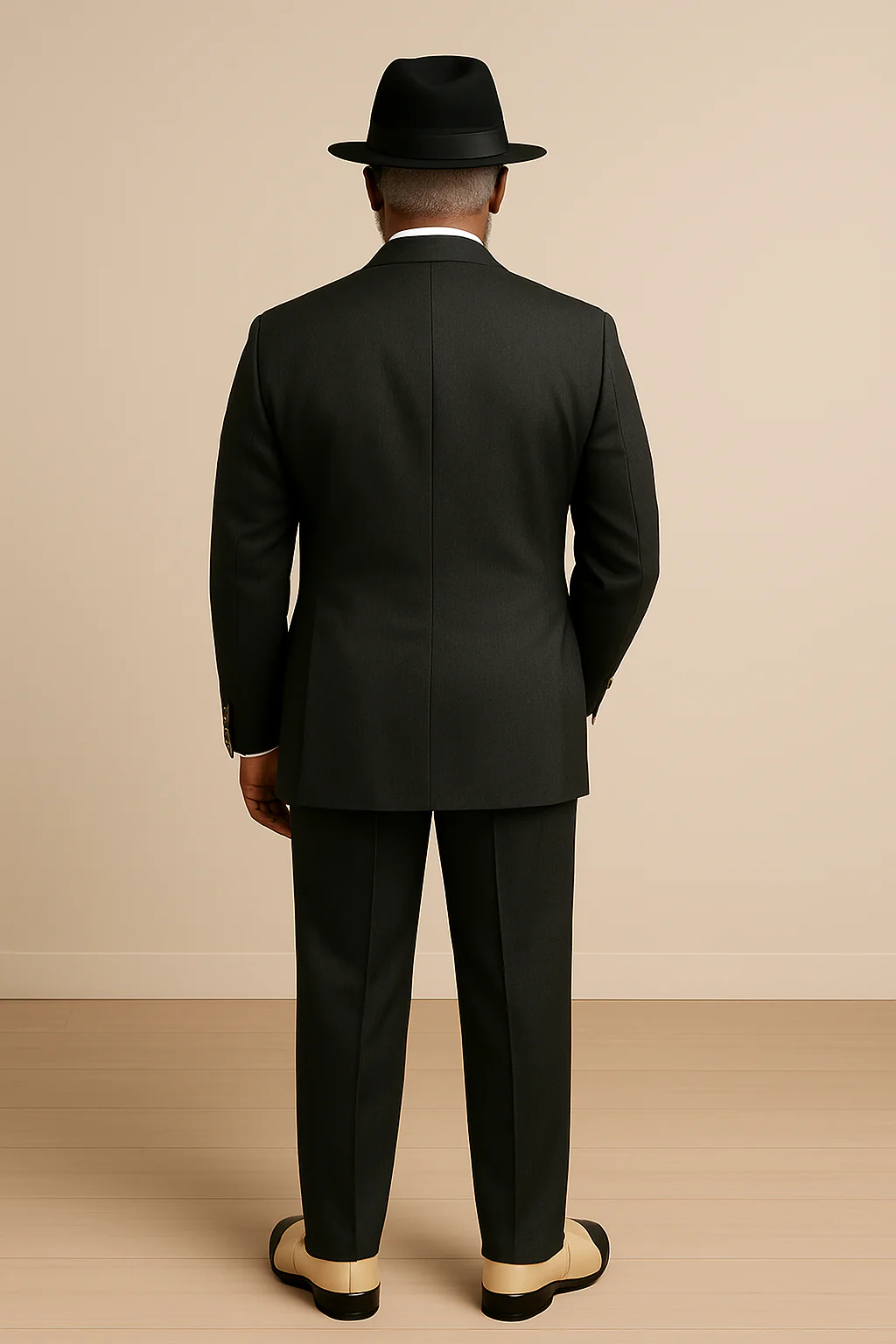 Harlem Night Movie Clothing Outfit - 1920s Costume Party Mens Suit + Hat Shirt and Tie - Image 5