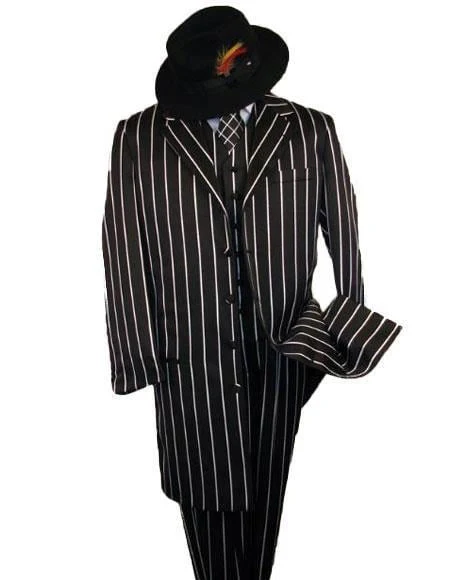 Italian Black Mafia 1940s Style Costume