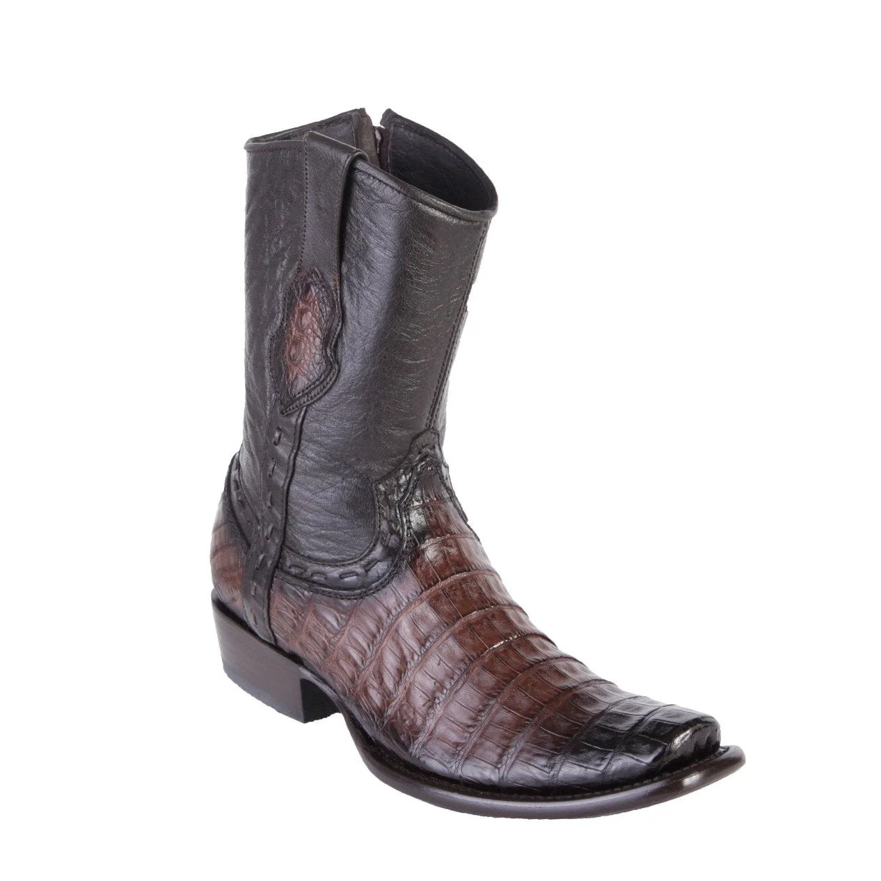 King Exotic Men's Dubai Toe Caiman Belly Boots - Image 2