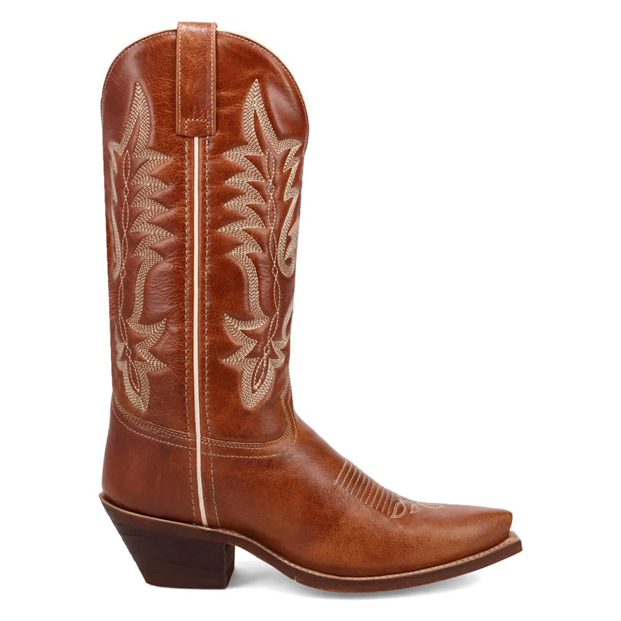 Laredo Carly Honey Snip Toe Leather Women Boots - Image 2