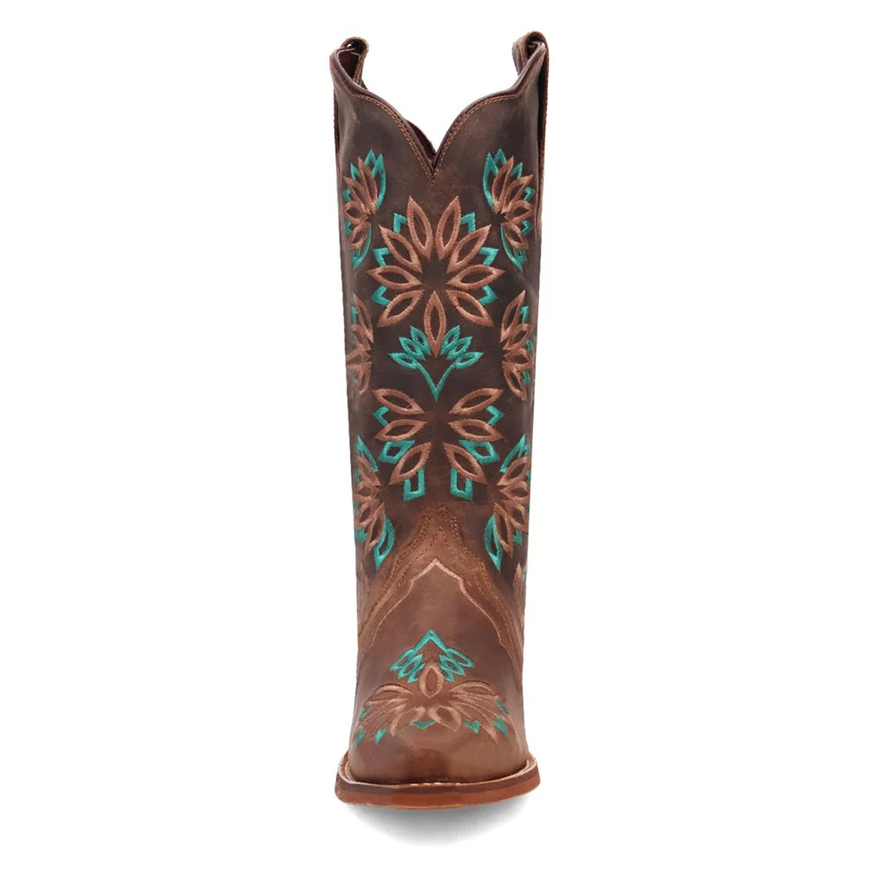 Laredo Filly Tobacco Leather Snip Toe Women Boots - Image 3