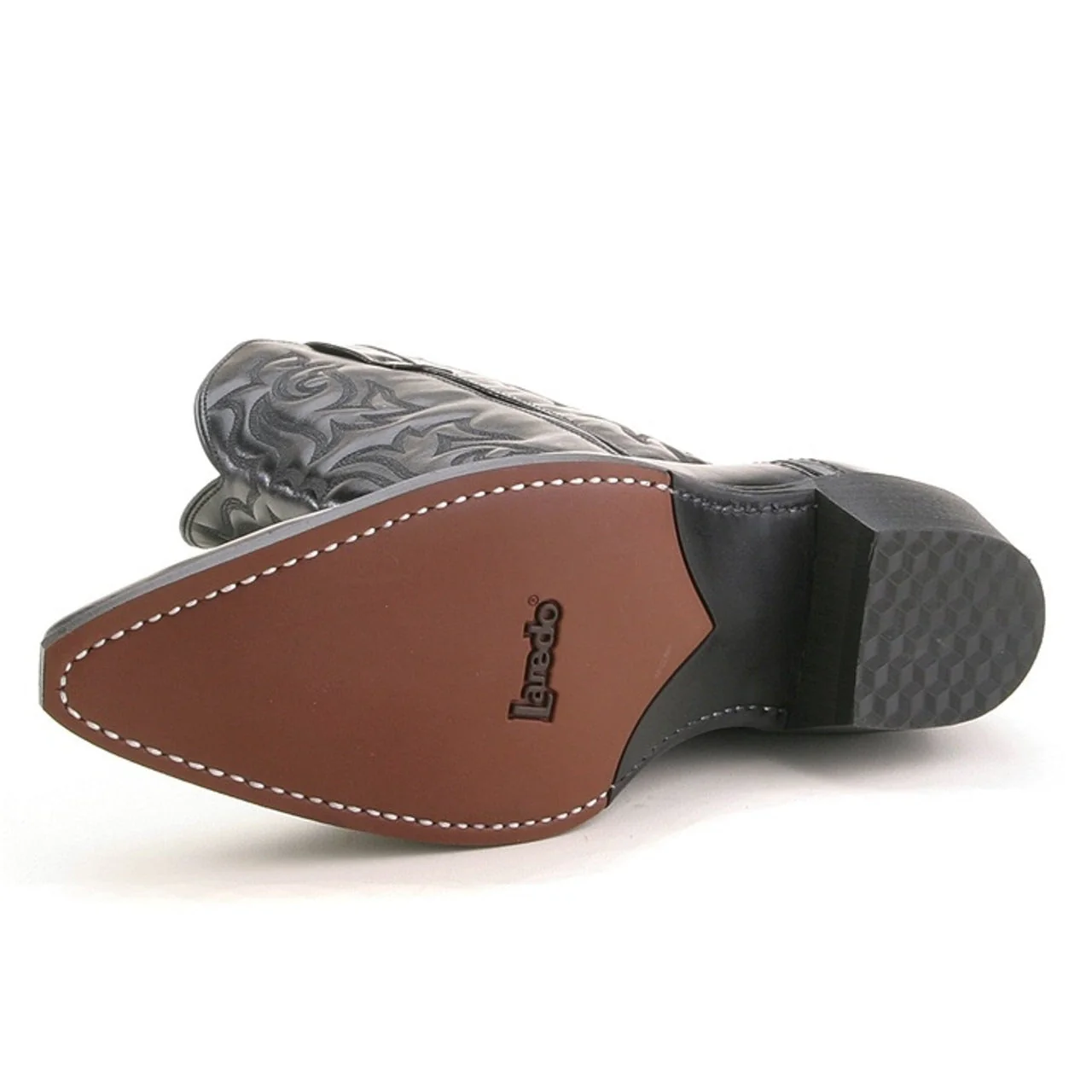 Laredo Hawke Black Dress Western Boots - Image 5