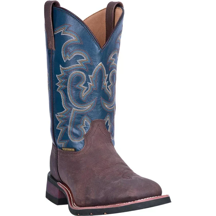 Laredo Men's Hamilton Genuine Leather Square Toe Boots