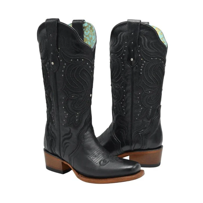 Laredo Men's Monty Snake Print Leather J-Toe Boots - Image 2